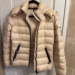 Moncler Quilted Cream Jacket